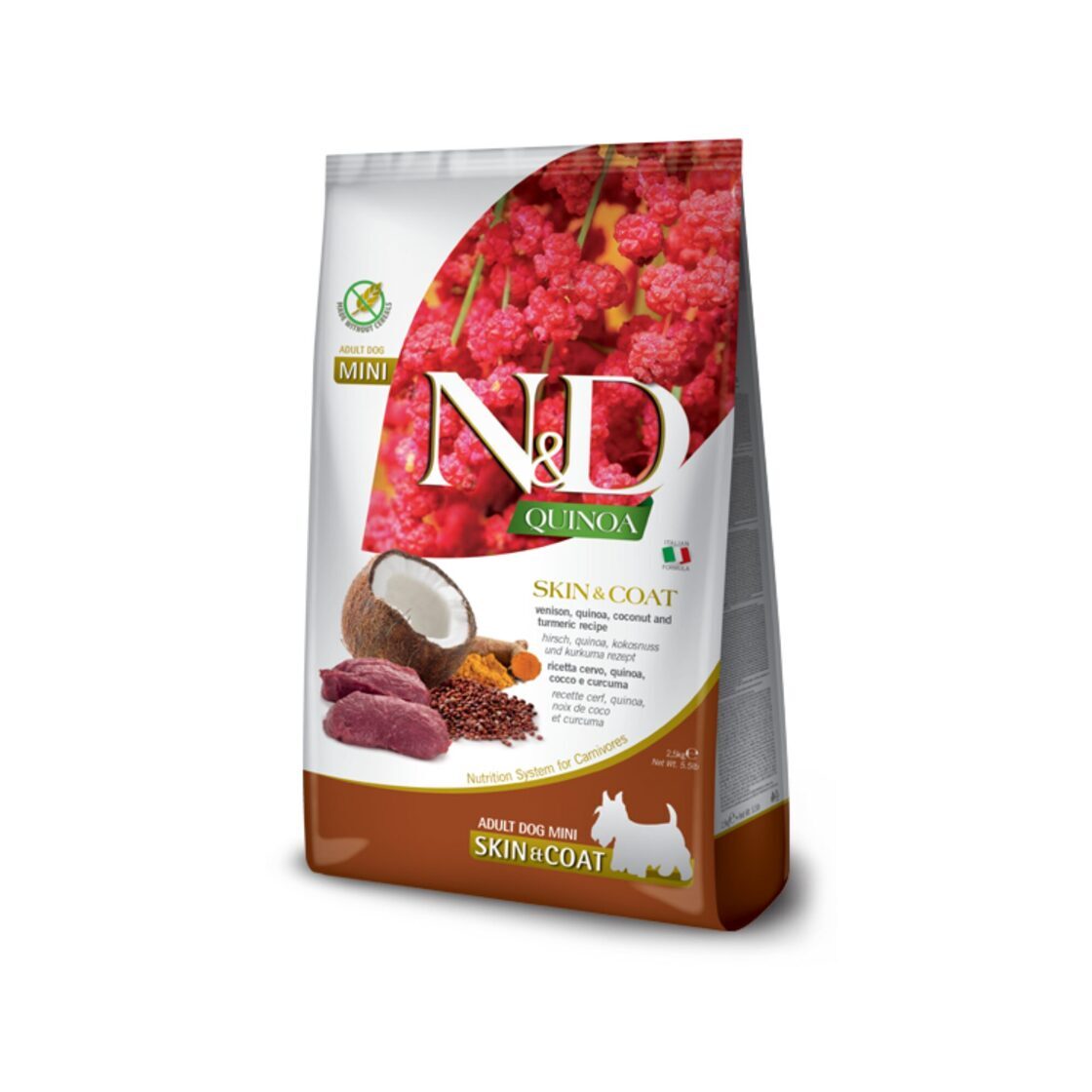 N&D DOG QUINOA VENISON COCONUT SKIN