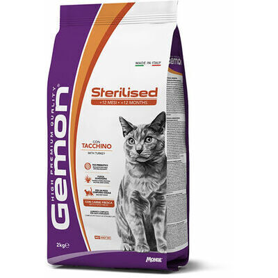 GEMON Cat Sterilised with turkey 2