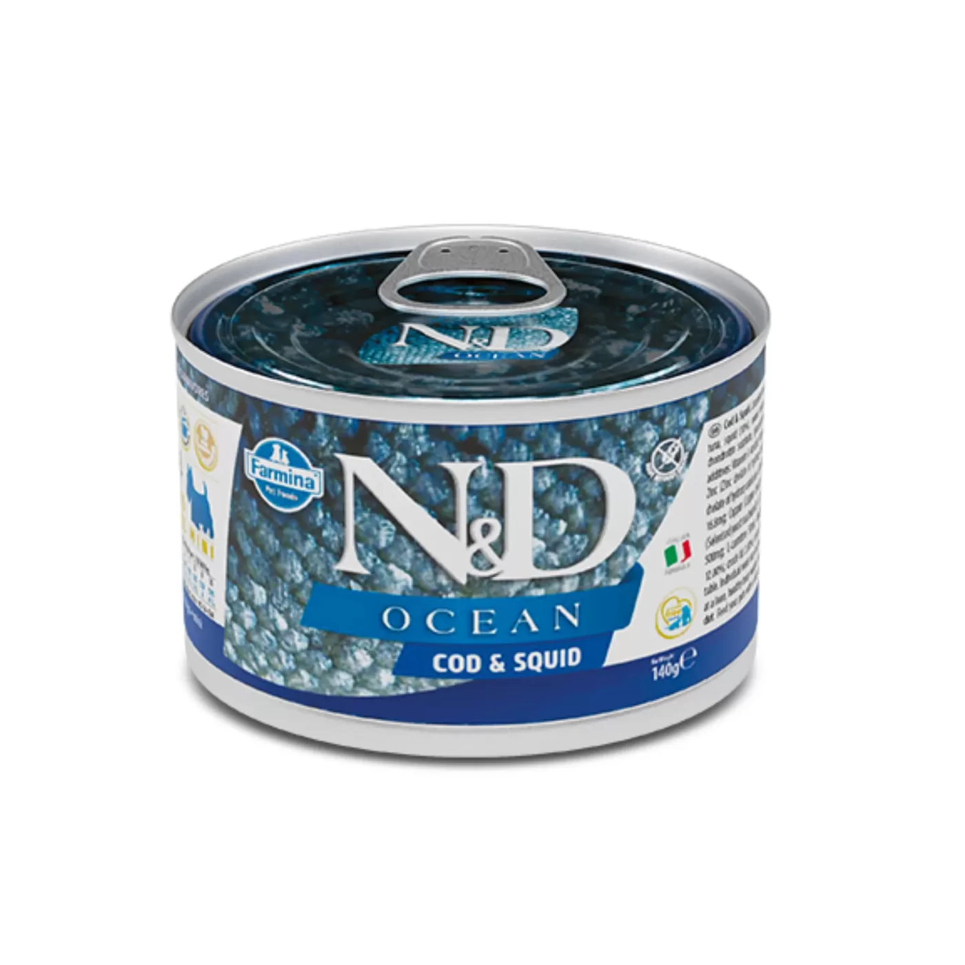 N&D DOG OCEAN CODFISH SQUID MINI