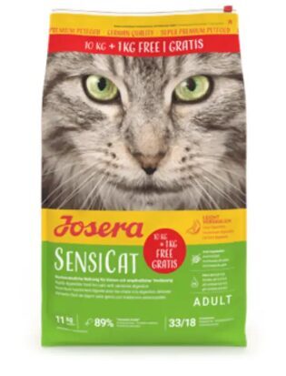 Josera SensiCat 10kg (10+1 kg) 11kg