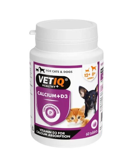 VETIQ Calcium +D3 tbl. N60