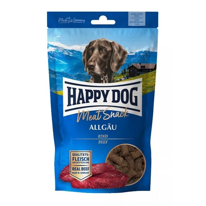 Happy Dog Meat Snack Allgäu - Kārums suņiem (liellops) 75 g