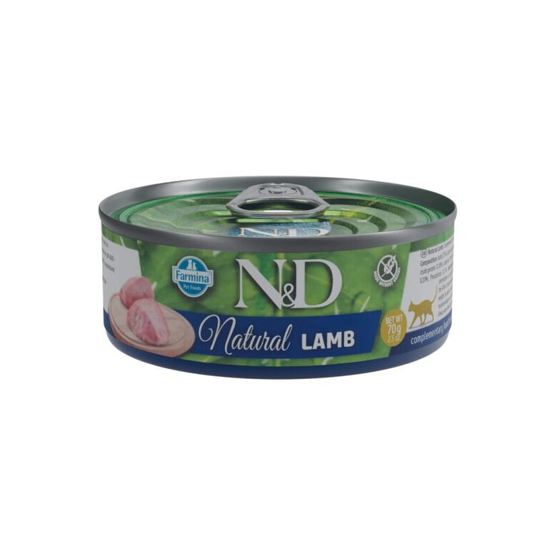 N&D CAT NATURAL LAMB 70g