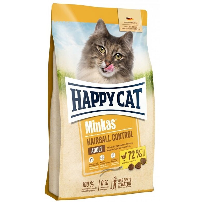 Happy Cat Minkas Hairball Control Geflügel 1,5 kg