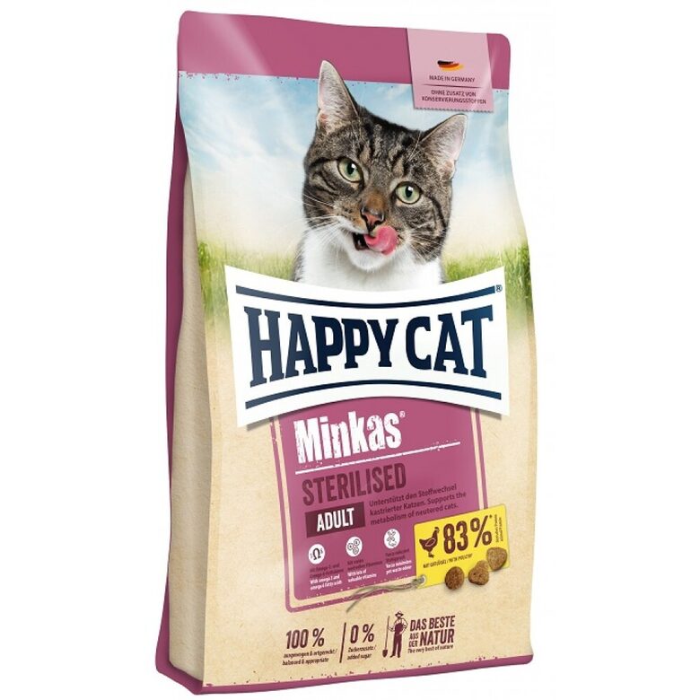 Happy Cat Minkas Sterilised Geflügel 1,5 kg