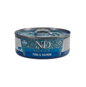 N&D CAT OCEAN TUNA SALMON 70G