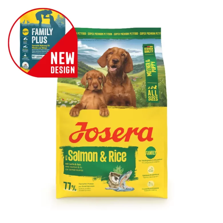 Josera Mother&Puppy with Salmon&Rice suņiem 12.5 kg (Josera Family Plus 12,5kg)