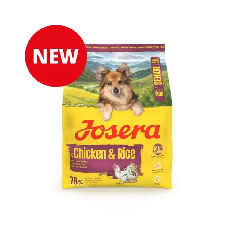 Josera SP suņiem Mini Senior with Chicken&Rice 3 kg