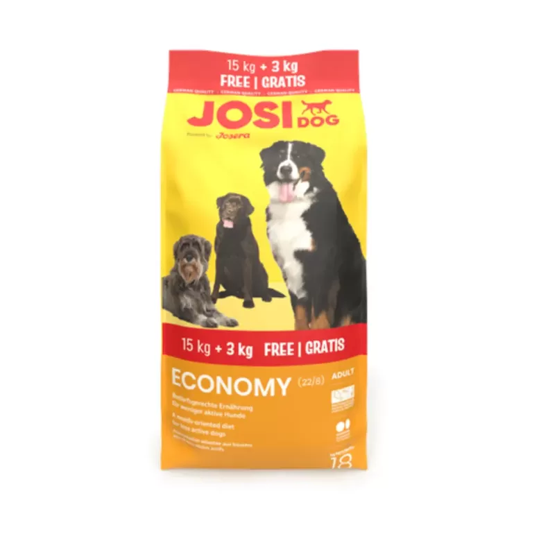 AKCIJA Josera P suņiem JosiDog Economy 18 kg (15+3 kg)