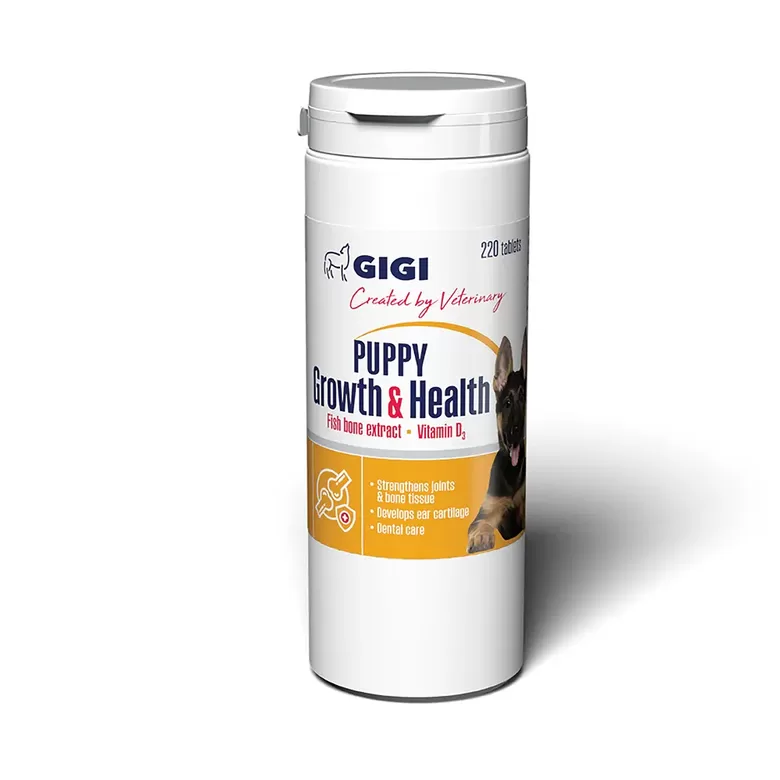 GIGI PUPPY GROWTH&HEALTH TABL N220 SUŅIEM