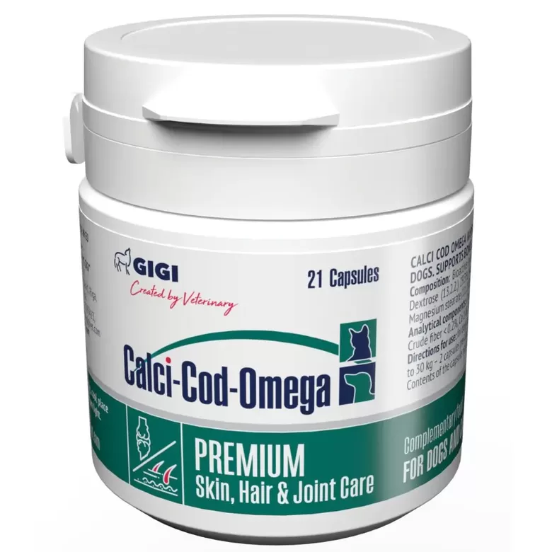 GIGI CALCI-COD-OMEGA KAPS N21 SUŅIEM/KAĶIEM