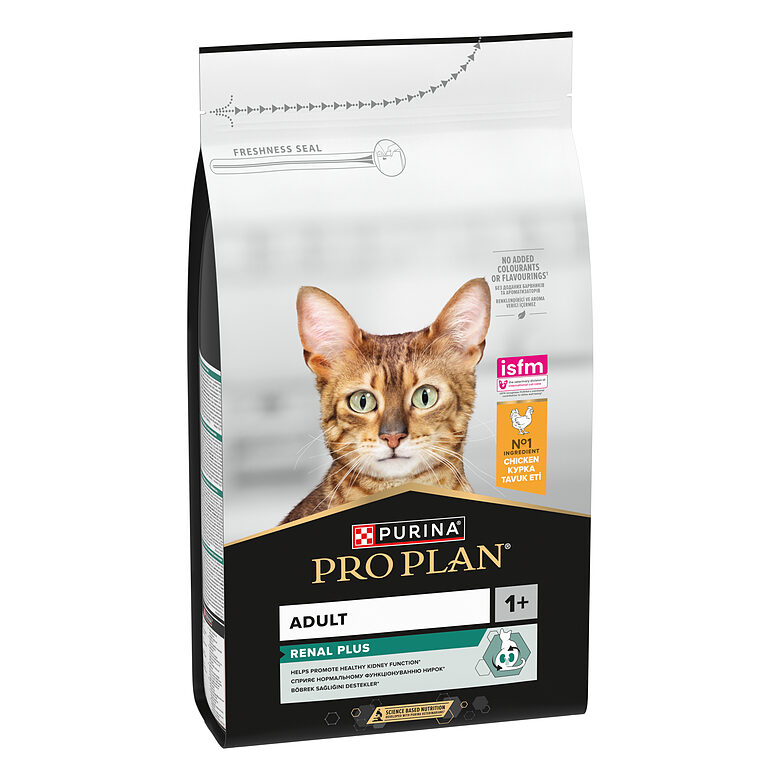 PRO PLAN RENAL sausā barība kaķiem (vista) 1,5kg