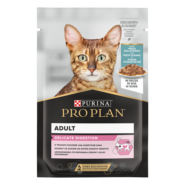 PRO PLAN DELICATE konservs kaķiem (okeāna zivis) 85g