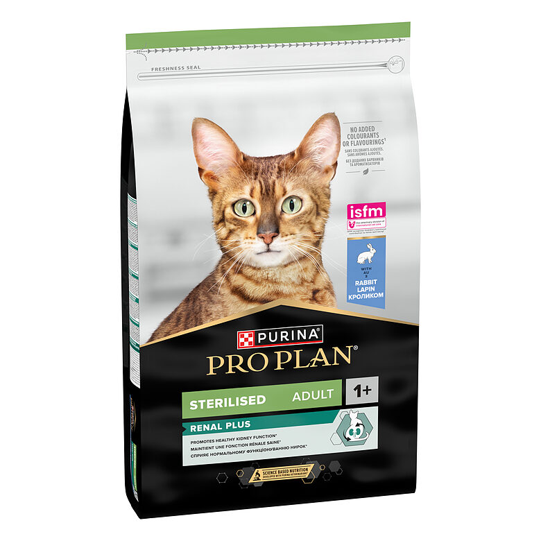 PRO PLAN STERIL RENAL sausā barība kaķiem (trusis) 10kg