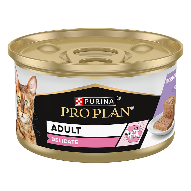 PRO PLAN DELICATE konservs kaķiem  bundža (tītars) 85g