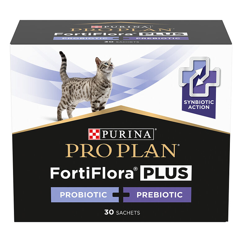 PRO PLAN FortiFlora PLUS ar prebiotiku piedeva kaķiem, 1,5g