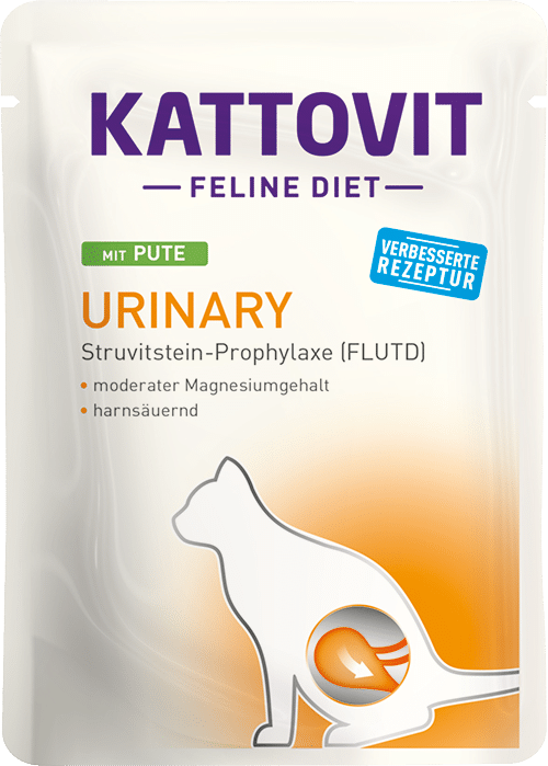KATTOVIT Urinary Pute/Turkey — консервы для кошек с индейкой, 85 г