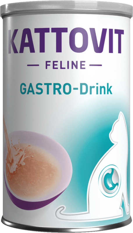 KATTOVIT Gastro Drink - Zupa kaķiem ar gremošanas traucējumiem 135ml