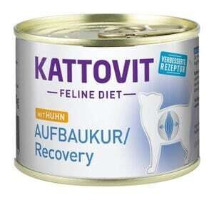 KATTOVIT Recovery Huhn — консервы для кошек с куриным мясом 185 г