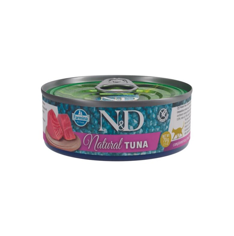 N&D CAT NATURAL TUNA 70g