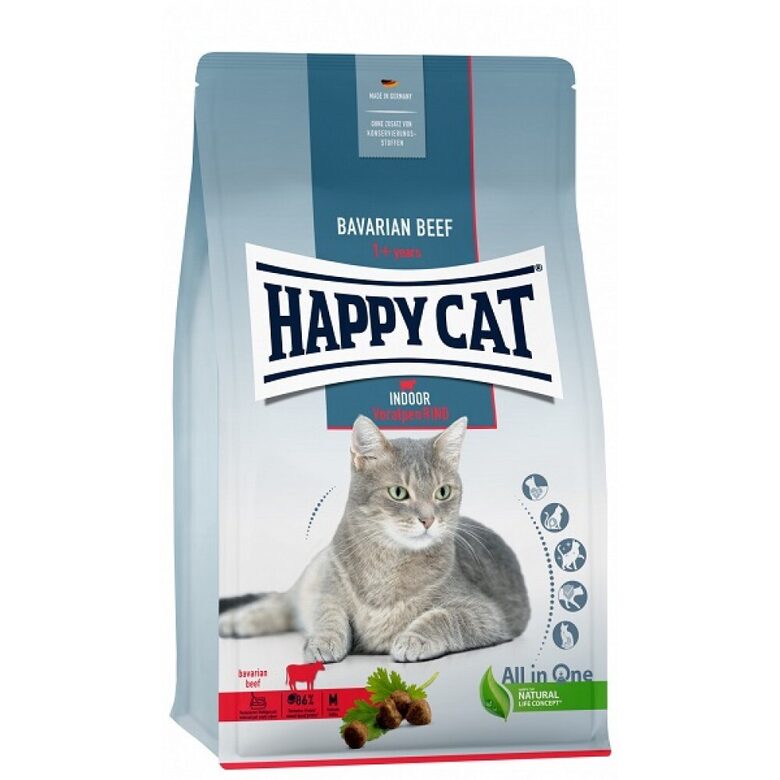 Happy Cat Indoor Adult Voralpen-Rind 4 kg