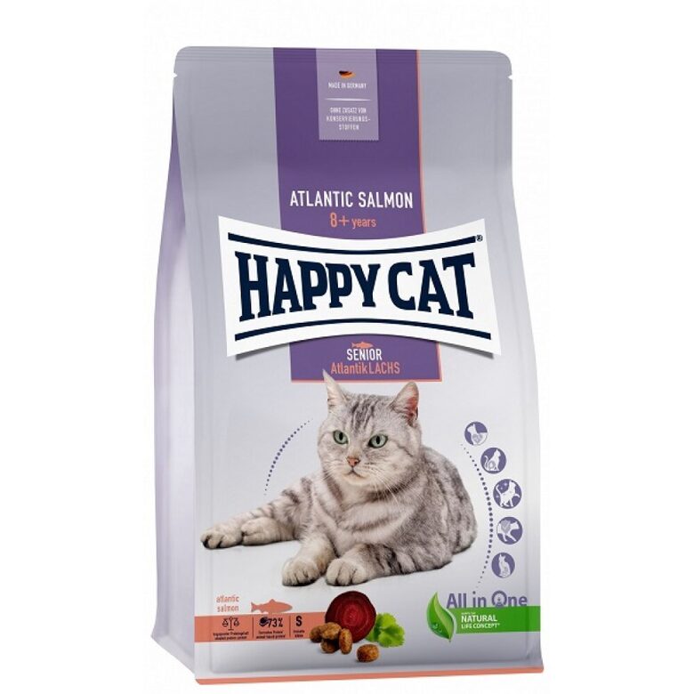 Happy Cat Senior Atlantik-Lachs 300 g