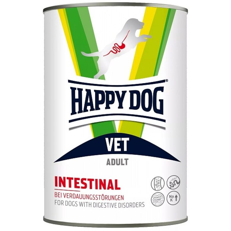 Happy Dog VET Diät Intestinal - VET diētas mitrā barība suņiem pie gremošanas sistēmas traucējumiem 400 g