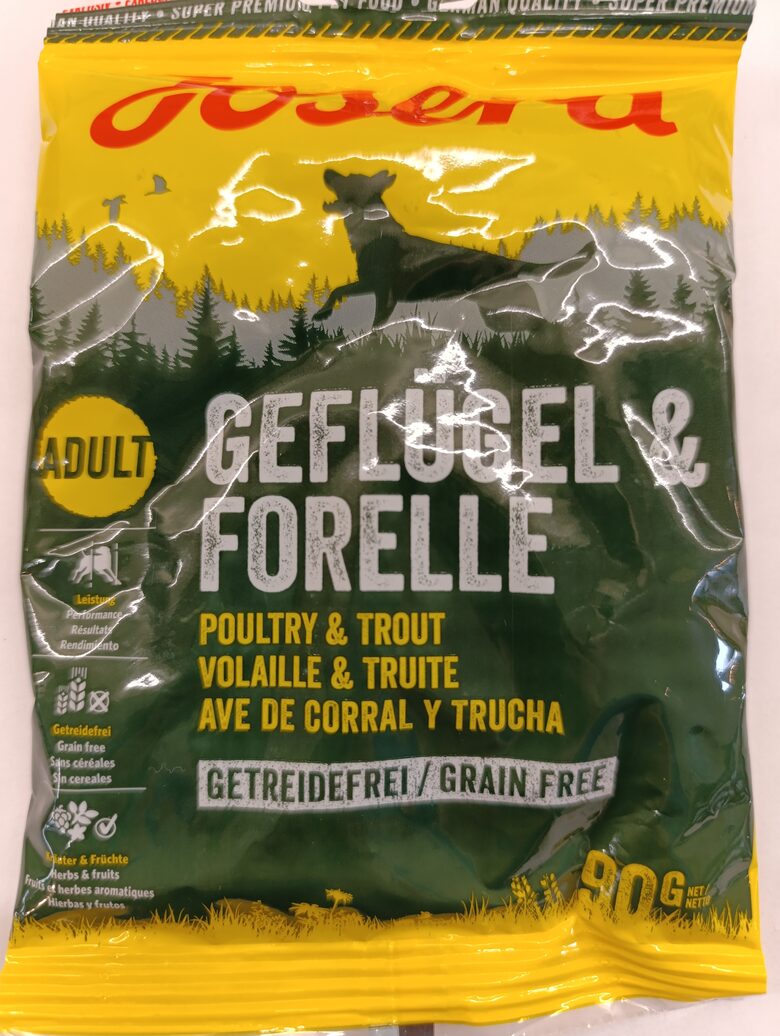 Josera Dog PARAUGS (Geflugel Forelle) 90G