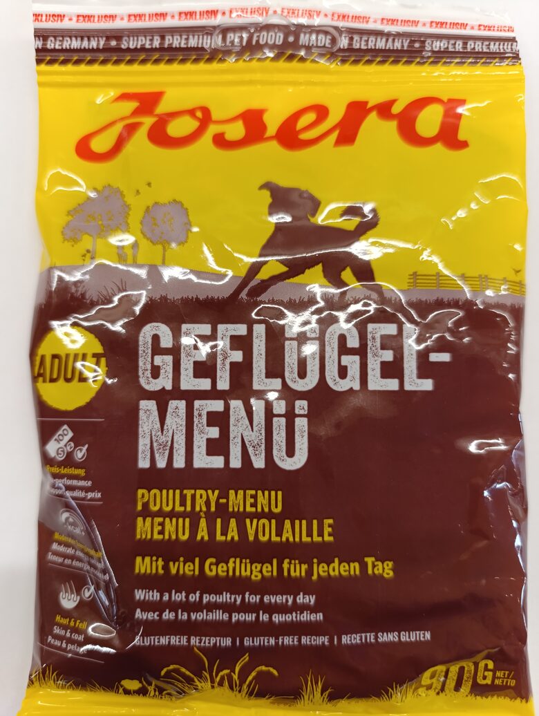 Josera Dog PARAUGS (Geflugel Menu) 90G