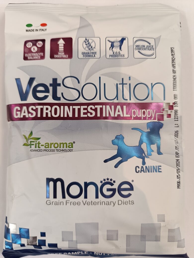 Monge VetSolution Dog PARAUGS (Gastrointestinal Puppy) 100G