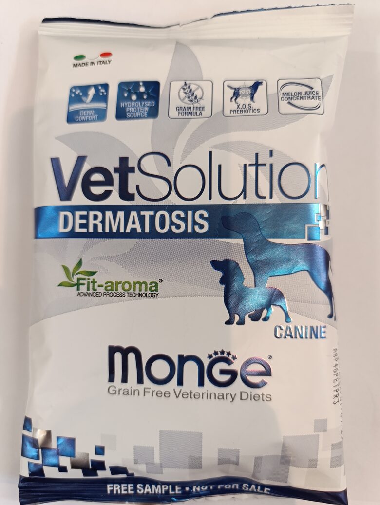 Monge VetSolution Dog PARAUGS (Dermatosis) 100G