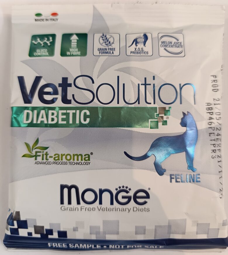 Monge VetSolution Cat PARAUGS (Diabetic) 50G