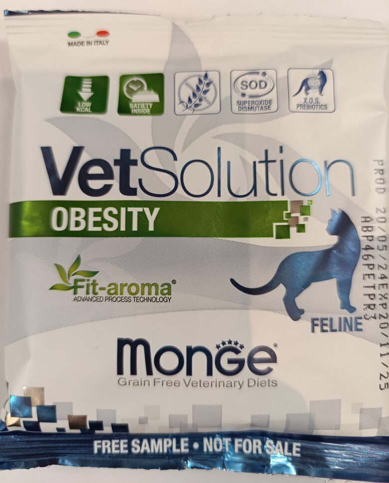 Monge VetSolution Cat PARAUGS (Obesity) 50G