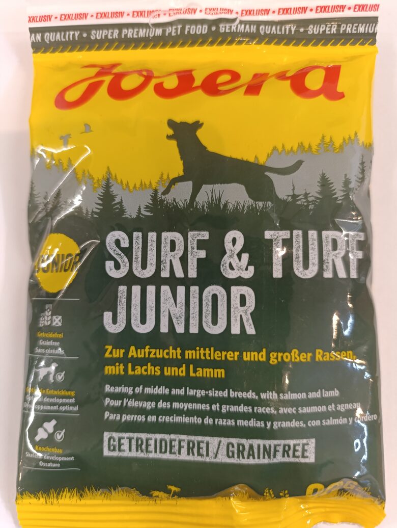 Josera Dog PARAUGS (Surf & Turf Junior) 90G