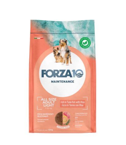 Forza10 Maintenance ADULT ALL SIZE LIGHT ar tunci un rīsiem 12.5kg