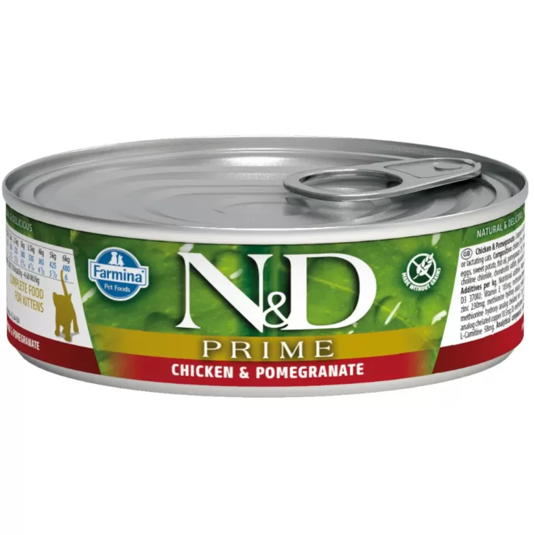N&D CAT PRIME CHICKEN POMEGRANATE 70G