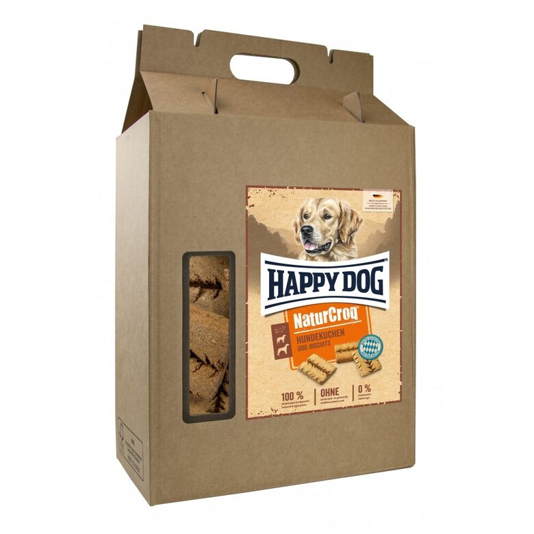 Happy Dog NaturCroq kārums suņiem XL pilngraudu cepumi ar gaļu 5 kg
