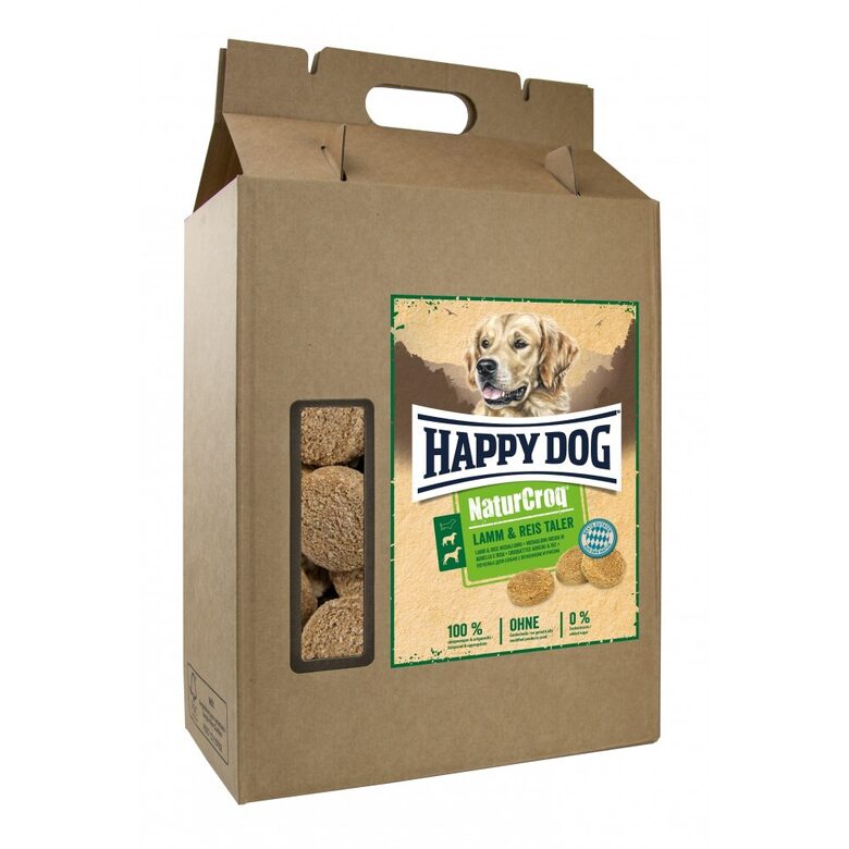 Happy Dog NaturCroq kārums suņiem ar jēra gaļu un rīsiem 5 kg