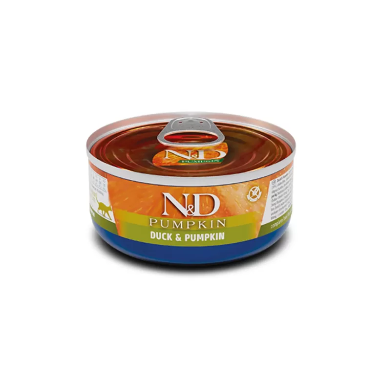 N&D CAT PUMPKIN DUCK 70G