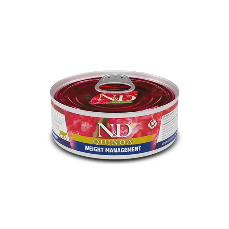 N&D CAT QUINOA LAMB WEIGHT MANAGEMENT 80G