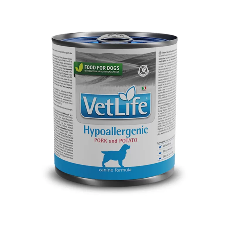 VET LIFE DOG HYPOALLERGENIC PORK & POTATO 300G