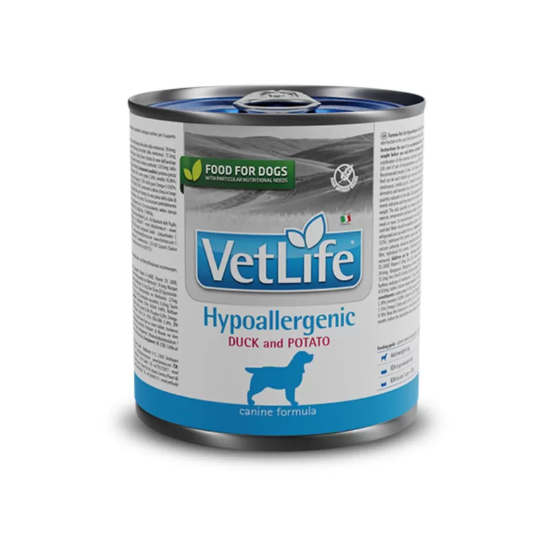 VET LIFE DOG HYPOALLERGENIC DUCK & POTATO 300G