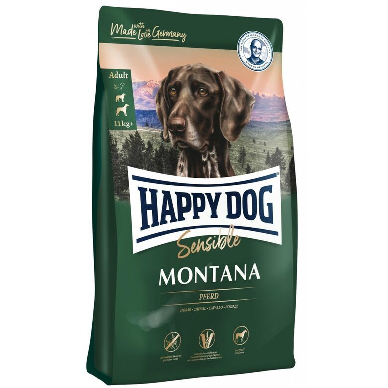Happy Dog Sensible Montana 10 kg - sausā barība suņiem ar zirga gaļu