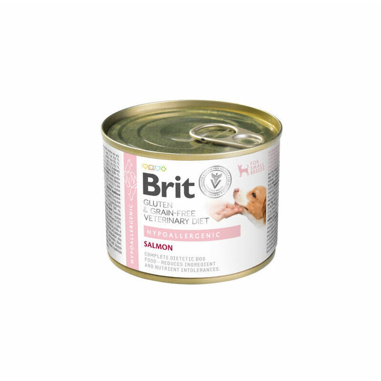  Brit GF Veterinary Diets Dog Hypoallergenic Salmon 200 g