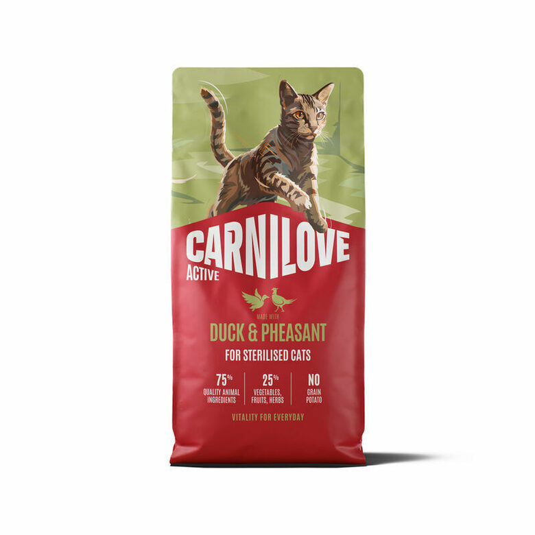 Carnilove Cat Active Sterilised Duck & Pheasant 6 kg