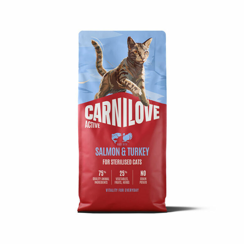 Carnilove Cat Active Sterilised Salmon & Turkey 6 kg
