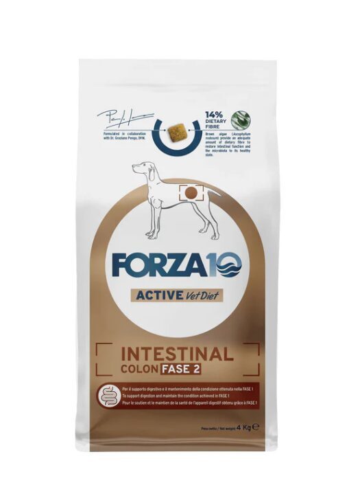 Forza10 Active VetDiet Intestinal Colon 2. fāze suņiem ar zivi 4kg