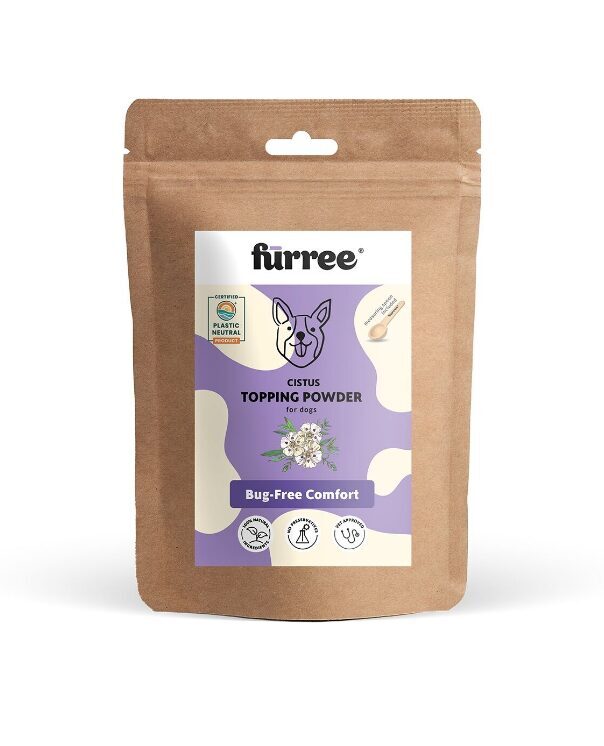 FÜRREE TOPPING KLINŠROZES PULV 100G SUŅIEM