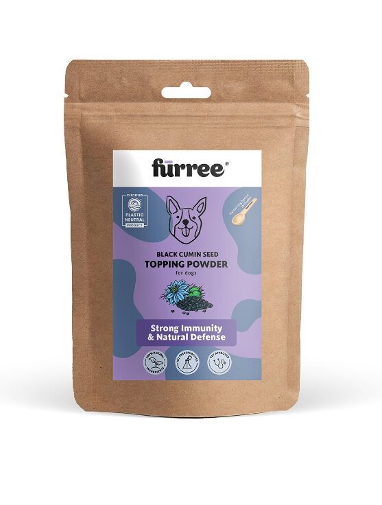 FÜRREE TOPPING MELNĀS ĶIMENES PULV 100G SUŅIEM