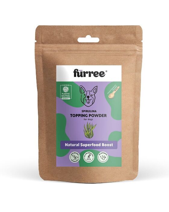 FÜRREE TOPPING SPIRULĪNA PULV 100G SUŅIEM